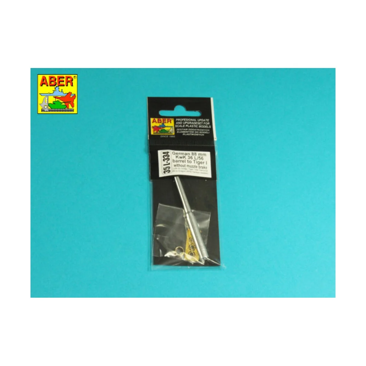 Tiger (, Ausf.E 88mm Barrel without muzzle brake - Aber Models 35 L...