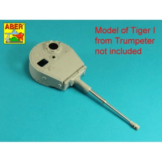 Tiger (, Ausf.E 88mm Barrel without muzzle brake - Aber Models 35 L...
