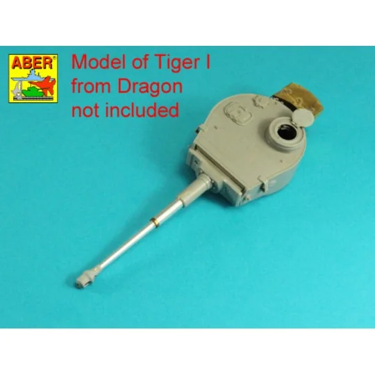 Tiger (, Ausf.E 88mm Barrel without muzzle brake - Aber Models 35 L...