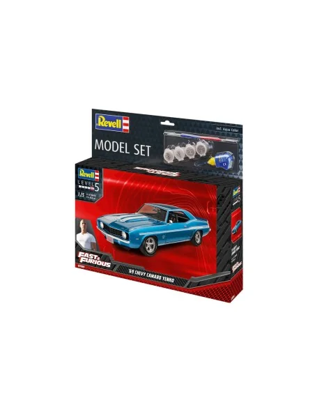 Model Set F&F 1969 Chevy Camaro Yenko, 1/25 - Revell 67694