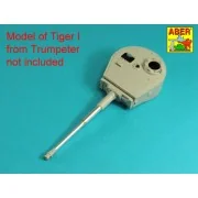 Tiger (, Ausf.E 88mm Barrel without muzzle brake - Aber Models 35 L...