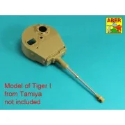 Tiger (, Ausf.E 88mm Barrel without muzzle brake - Aber Models 35 L...