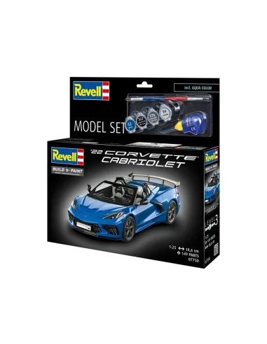 Model Set Corvette C8 Cabriolet, 1/25 - Revell 67750