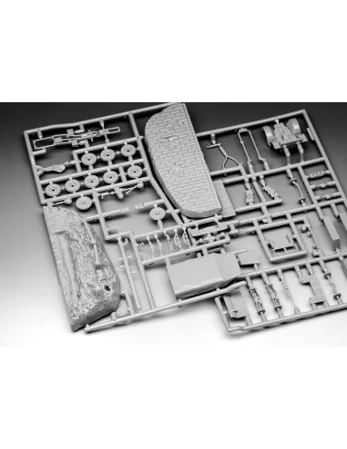 Starter Kit Krupp Protze KFZ 69 with 3, 7cm Pak, 1/76 - Revell 73344