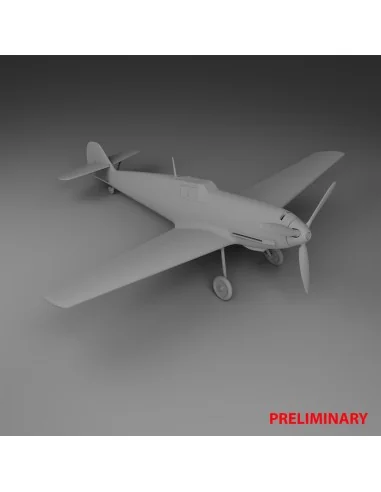 Starter Kit Messerschmitt Bf109E-3, 1/72 - Revell 73781