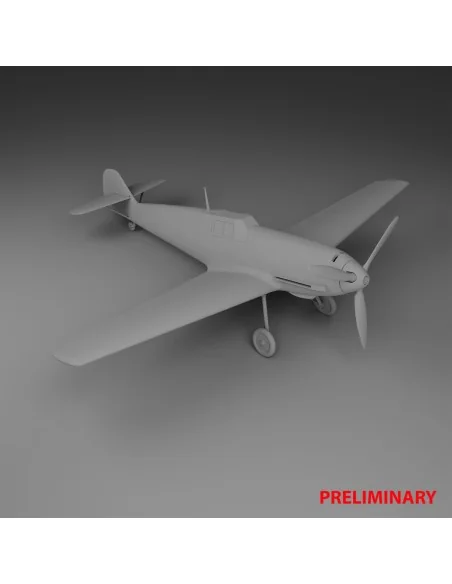 Starter Kit Messerschmitt Bf109E-3, 1/72 - Revell 73781