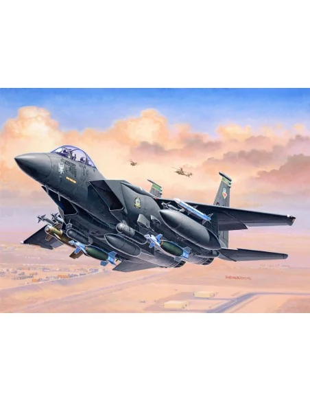 Starter Kit F-15E Strike Eagle & bombs, 1/144 - Revell 73972