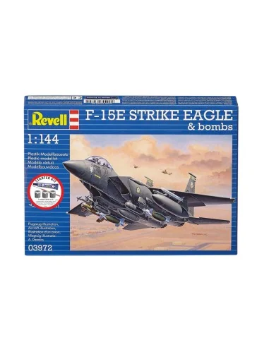 Starter Kit F-15E Strike Eagle & bombs, 1/144 - Revell 73972