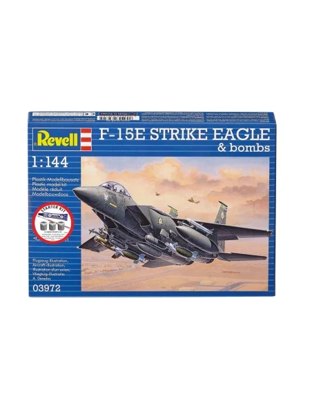 [NO_DESC] Starter Kit F-15E Strike Eagle & bombs, 1/144 - Revell 73972
