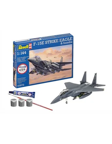 Starter Kit F-15E Strike Eagle & bombs, 1/144 - Revell 73972