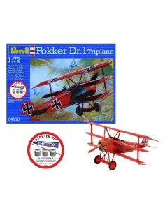 Starter Kit Fokker DR.1 Triplane, 1/72 - Revell 74116