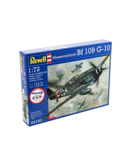 Starter Kit Messerschmitt Bf-109, 1/72 - Revell 74160
