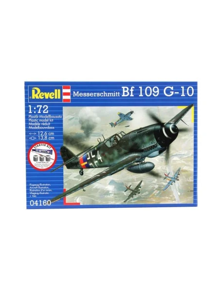 Starter Kit Messerschmitt Bf-109, 1/72 - Revell 74160