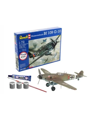 Starter Kit Messerschmitt Bf-109, 1/72 - Revell 74160