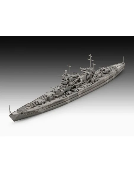 Starter Kit Battleship Gneisenau, 1/1200 - Revell 75181