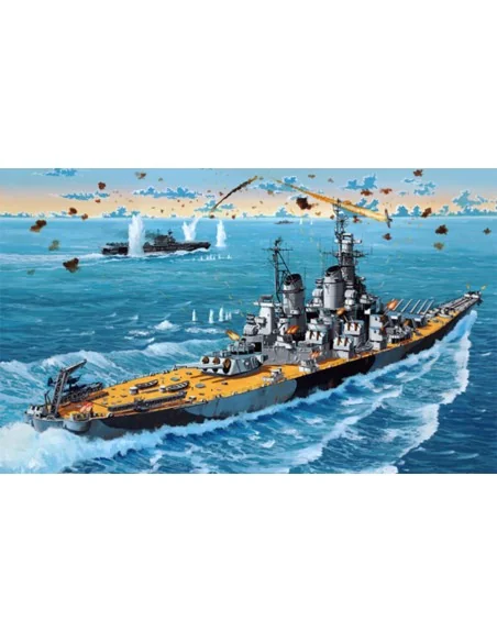 Starter Kit Battleship USS New Jersey, 1/1200 - Revell 75183