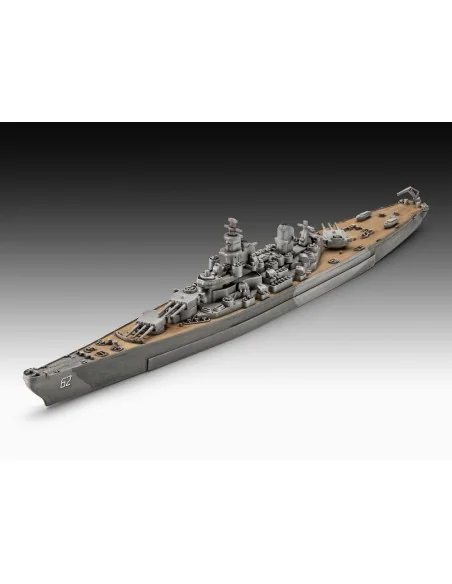 Starter Kit Battleship USS New Jersey, 1/1200 - Revell 75183