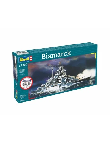Starter Kit Bismarck, 1/1200 - Revell 75802