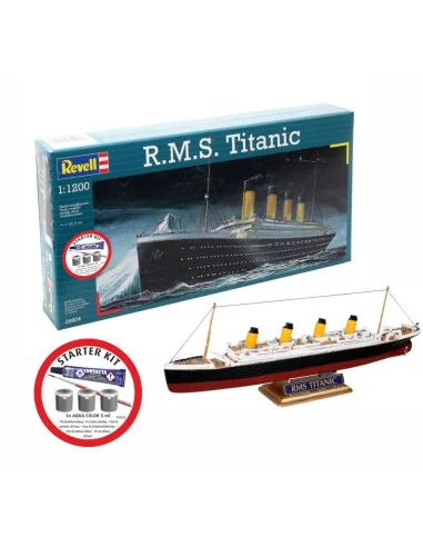 Starter Kit R.M.S. Titanic, 1/1200 - Revell 75804