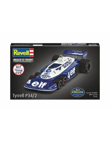 Starter Kit Tyrrell P34/2 6-Wheeler, 1/32 - Revell 77741