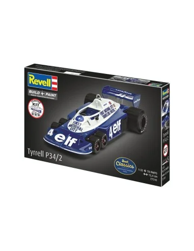 Starter Kit Tyrrell P34/2 6-Wheeler, 1/32 - Revell 77741