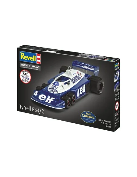 Starter Kit Tyrrell P34/2 6-Wheeler, 1/32 - Revell 77741