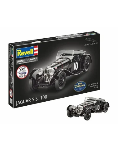 Starter Kit Jaguar SS 100, 1/32 - Revell 77752