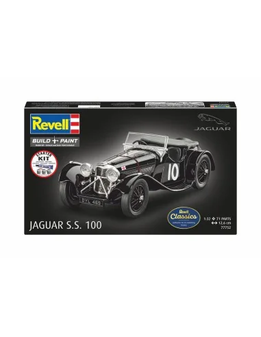 Starter Kit Jaguar SS 100, 1/32 - Revell 77752