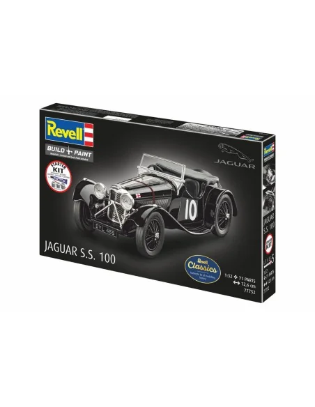 Starter Kit Jaguar SS 100, 1/32 - Revell 77752