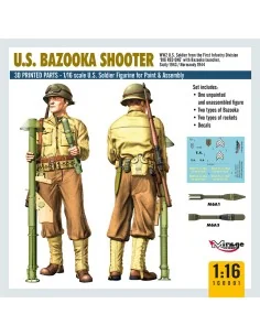 U.S. BAZOOKA SHOOTER, 1/16 - Mirage Hobby 160001 2