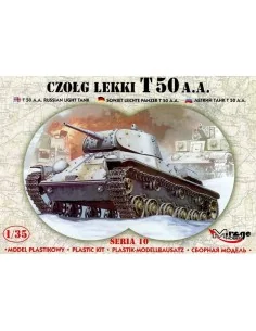 Leichter Panzer T 50 A.A mit Fotoätzteilen, 1/35 - Mirage Hobby 35106