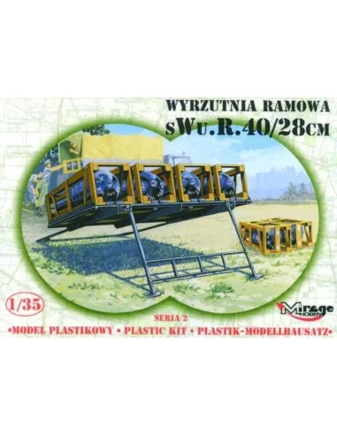 Schwere Wurfrahmen 40/28 cm, 1/35 - Mirage Hobby 35217