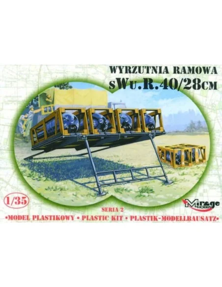Schwere Wurfrahmen 40/28 cm, 1/35 - Mirage Hobby 35217