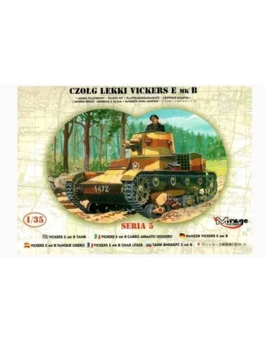 Leichter Panzer Vickers E Mk B, 1/35 - Mirage Hobby 35304