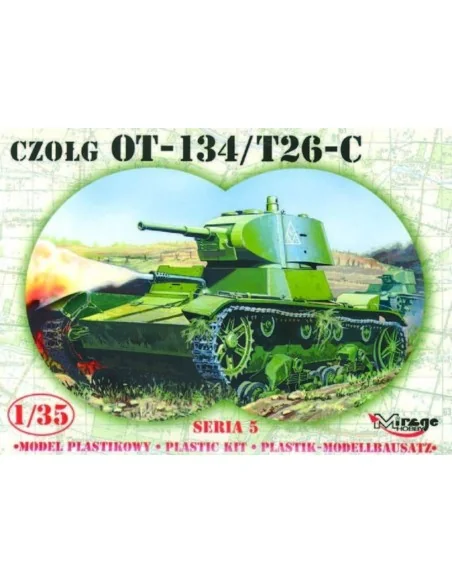Leichter Panzer OT-134 / T-26-C Limited Edition, 1/35 - Mirage Hobb...