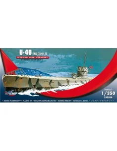 U-40 IXA (Turm i) German Submarine, 1/350 - Mirage Hobby 350504