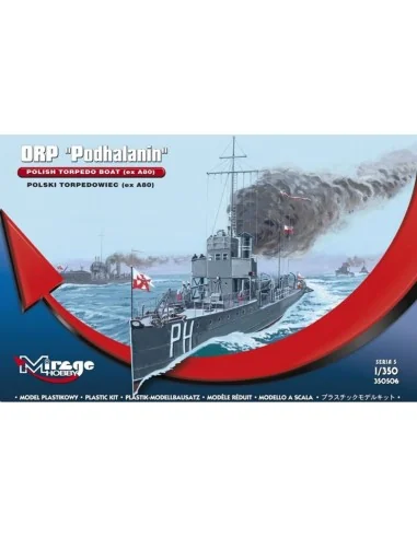 ORP PODHALANIN Polish Torpedo Boat(exA80, 1/350 - Mirage Hobby 350506
