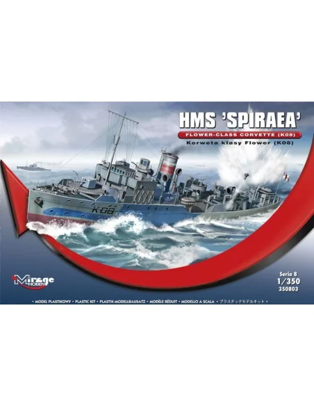 HMS SPIRAEA Flower-Class Corvette (K08), 1/350 - Mirage Hobby 350803