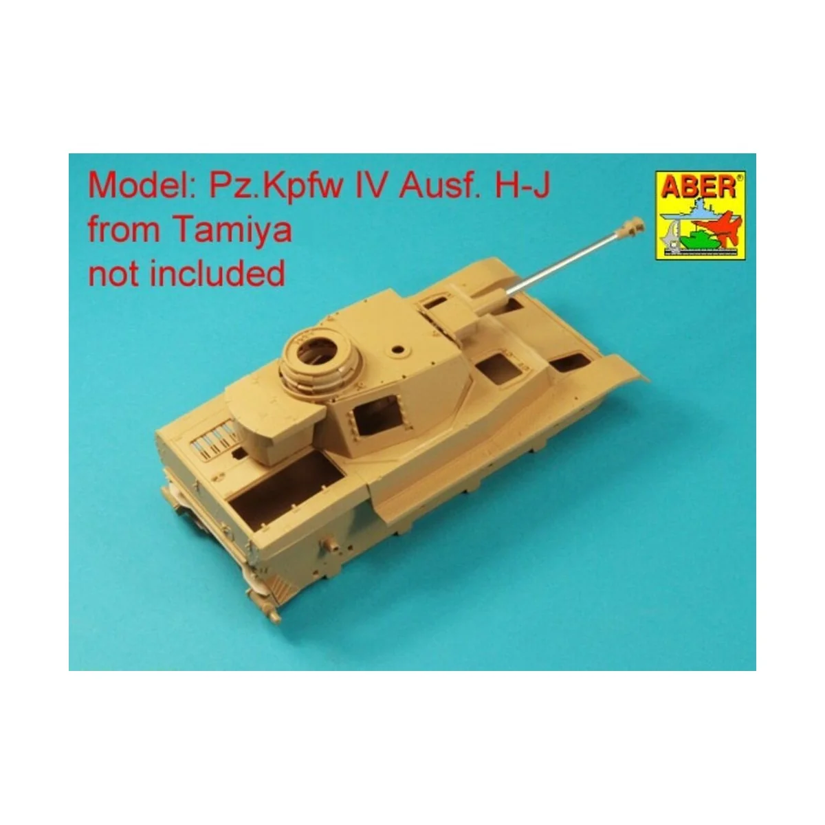 Barrel 75mm 40 L/48 for Pz IVG, H, J without muzzle brake (Tamiya),...