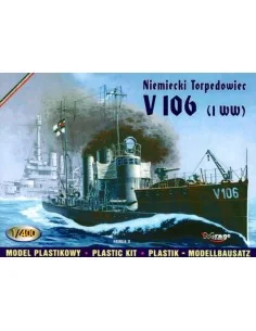 Deutsches Torpedoboot V 106, 1/400 - Mirage Hobby 40028