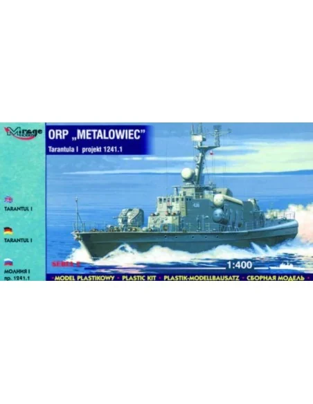 [NO_DESC] ORP Metalowiec Tarantul I Korvette, 1/400 - Mirage Hobby ...