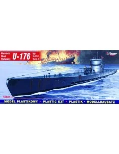 Deutsches U-Boot U 176 Typ IX C, 1/400 - Mirage Hobby 40041