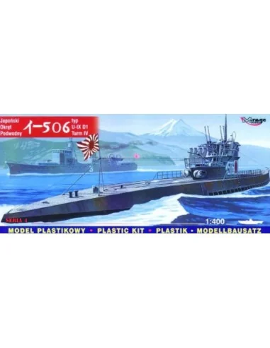 Japanisches U-Boot I-506 - IX D1, 1/400 - Mirage Hobby 40046