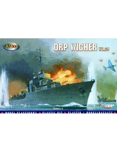 Zerstörer ORP Wicher 1939, 1/400 - Mirage Hobby 40065