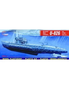[NO_DESC] Deutsches U-Boot U 826 Typ VII C Turm 4, 1/400 - Mirage H...