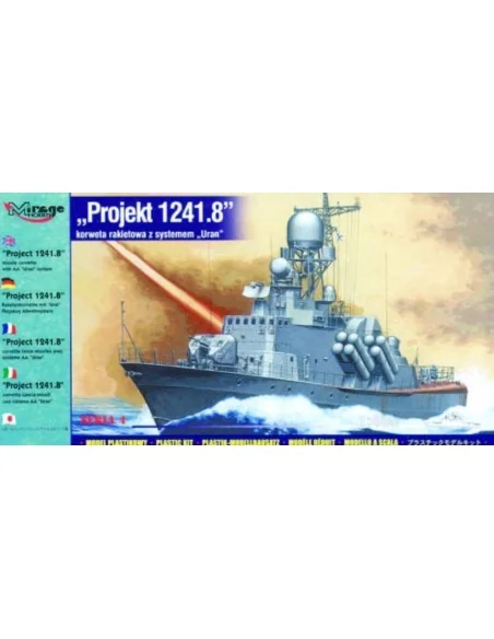 Projekt 1241.8 Raketen-Korvette mit Ural Flugzeug Abwehrsystem, 1/4...