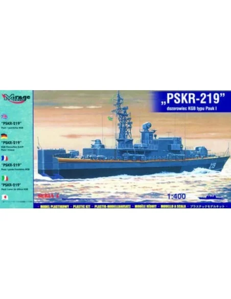 KGB-Patrouillenschiff PSKR-219 Pauk I-Klasse, 1/400 - Mirage Hobby ...
