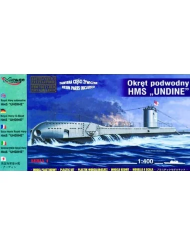U-Boot HMS Undine der Royal Navy, 1/400 - Mirage Hobby 40429