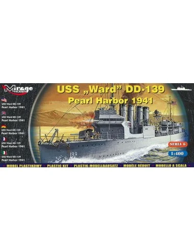 [NO_DESC] USS Ward DD-139 'Pearl Harbor 1941', 1/400 - Mirage Hobby...