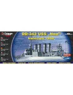 DD-343 USS 'Noa' June 1937, 1/400 - Mirage Hobby 40604